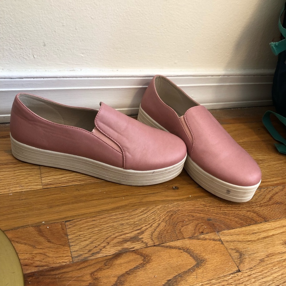 Pink Slip On Sneakers